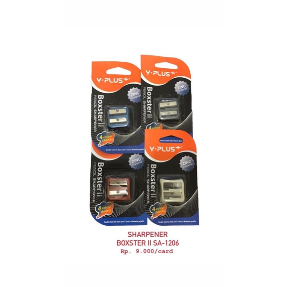 

Y.Plus Sharpener Boxter II SA-1206 / 3 CARD