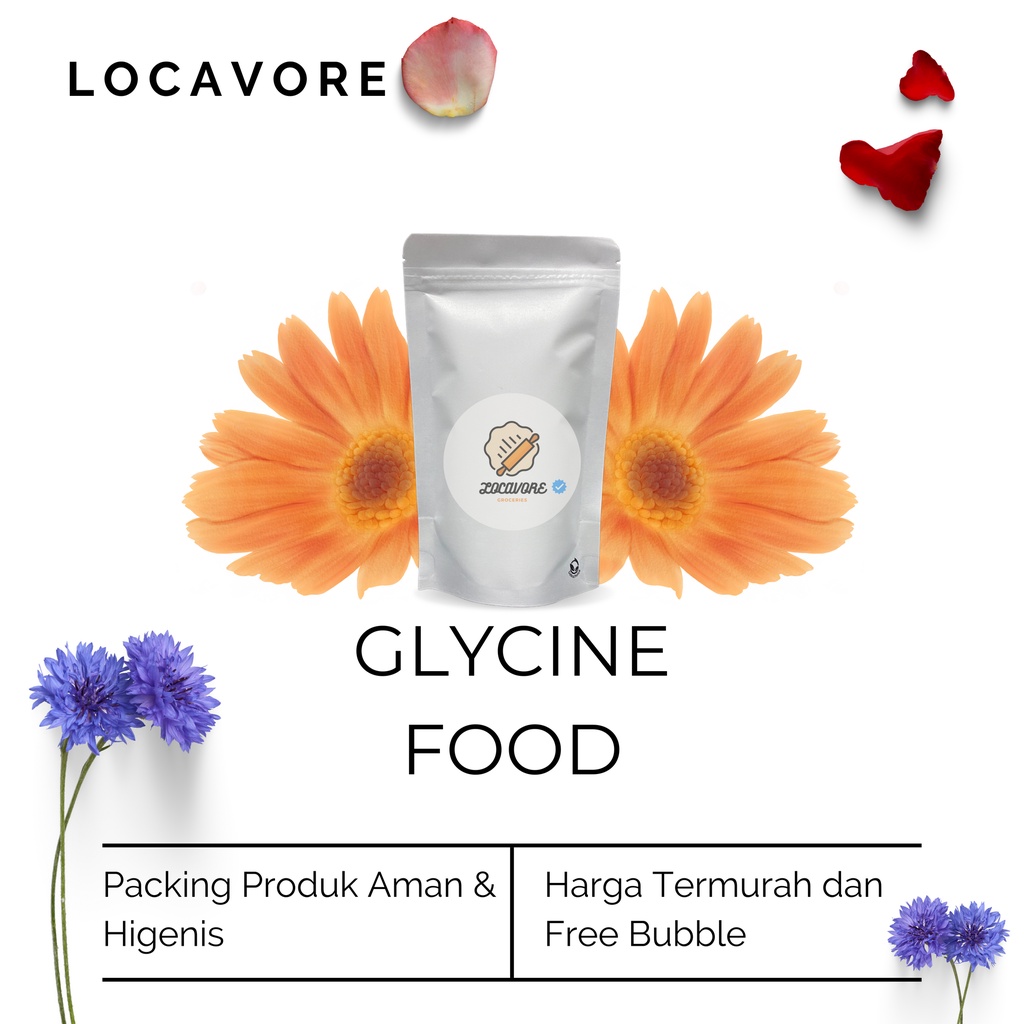 

Glycine Food Grade Aminoacetic Acid 100 GR