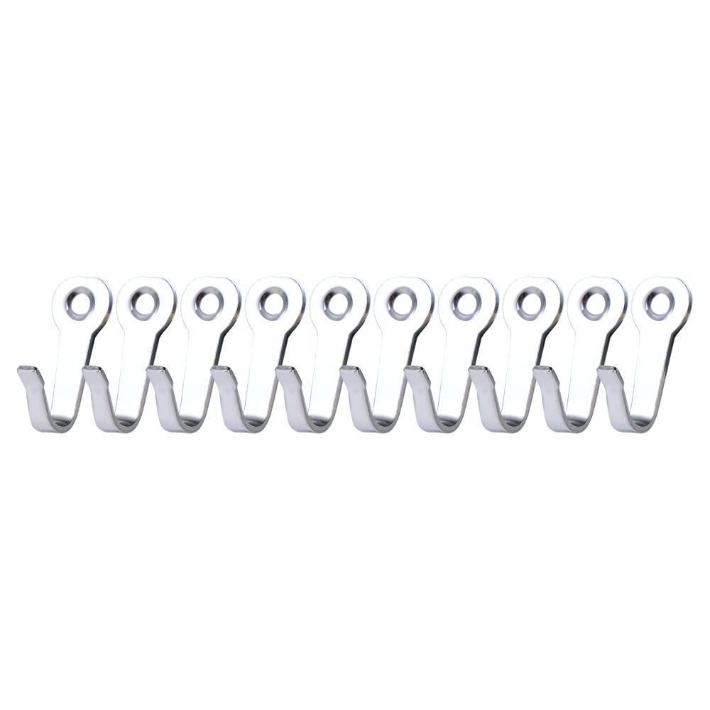 NICKOLAS1 Kait Dinding Anti Air 10pcs Gantung Perlengkapan Dapur Seamless Gantungan Kunci Hias
