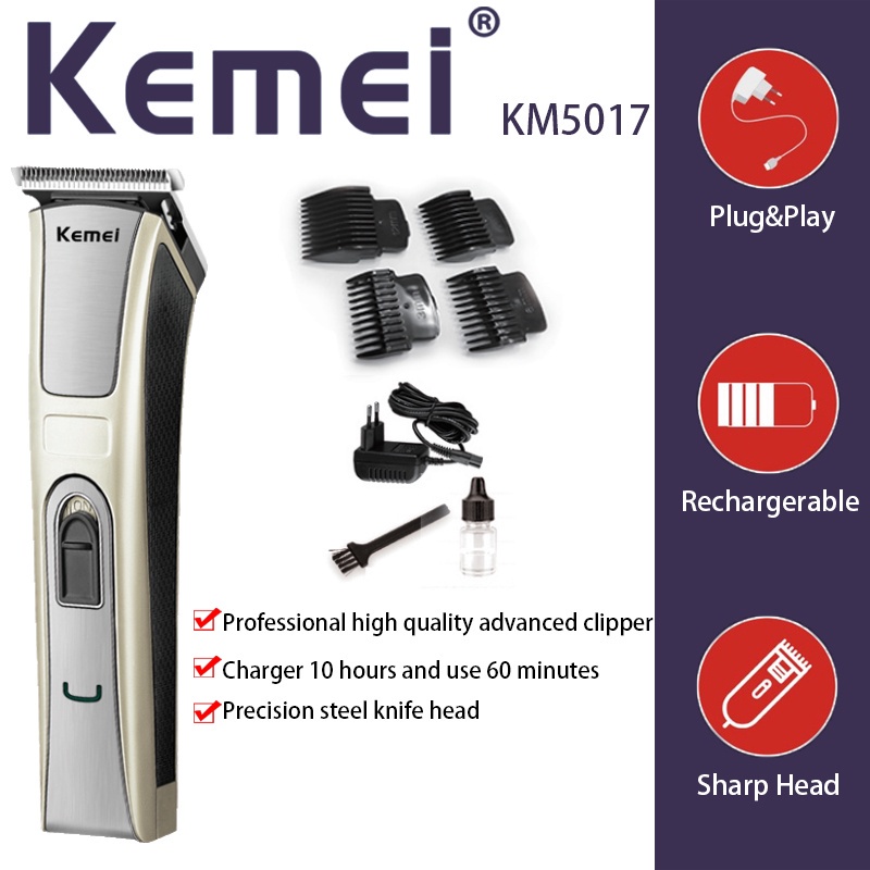 Kemei Hair Shaver And Baby KM 5017 Hair Clipper