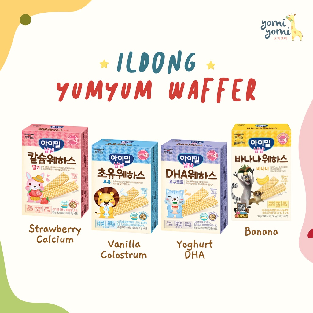 Yum Yum Wafer/ Korea Baby Food/ Baby Snack