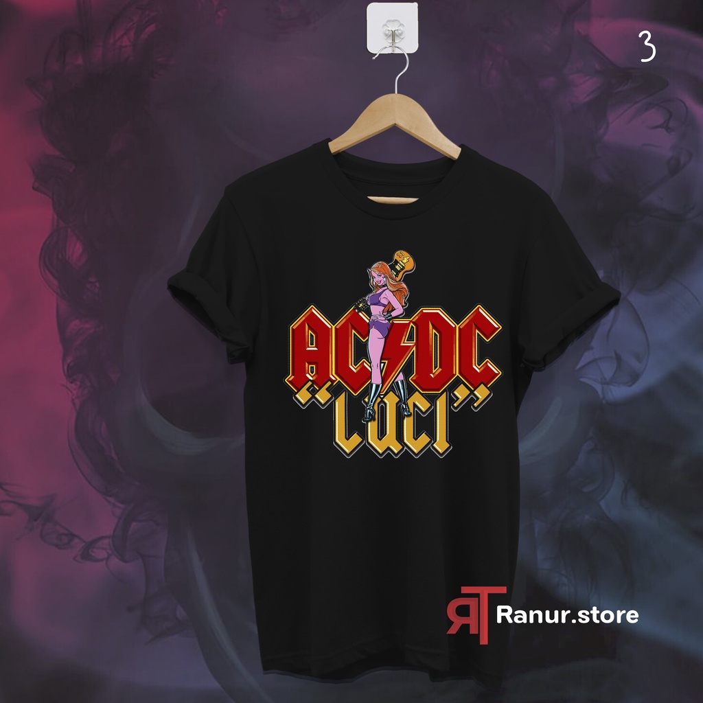Kaos metal ACDC - HELLS BELLS Tshirt band baju Premium pria wanita