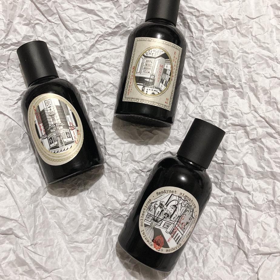 Terlaku... [DECANT SHARE] Ready Set Readyset EDP Glimpse of Adieu Monday Wake Up Brooklyn Flea 59 Ra