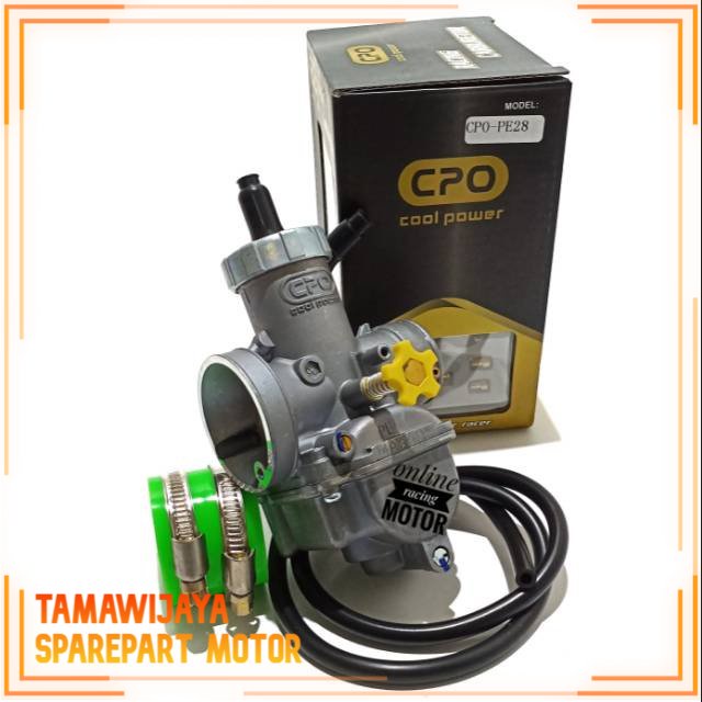 [TS] KARBURATOR CPO PE 28 74AAA 115 KODE KETIK ORIGINAL KARBU MOTOR BONUS MANIPOL PILOT JET MAIN JET