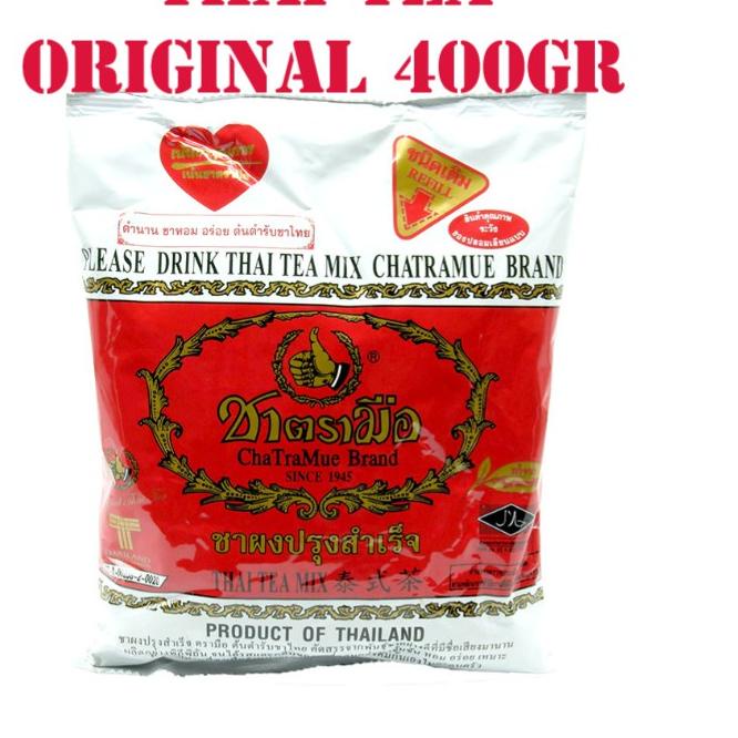 

스 THAI TEA CHATRAMUE ORIGINAL 400GR THAILAND / CHATRAMUE/ THAI TEA ORIGINAL 400GR THAILAND Flash Sale !