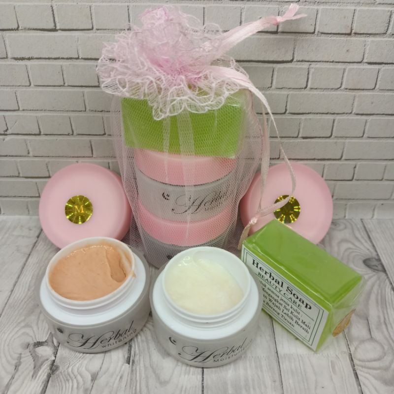 Herbal Whitening Cream - Krim Herbal 30 Tahun Kebawah - PINK