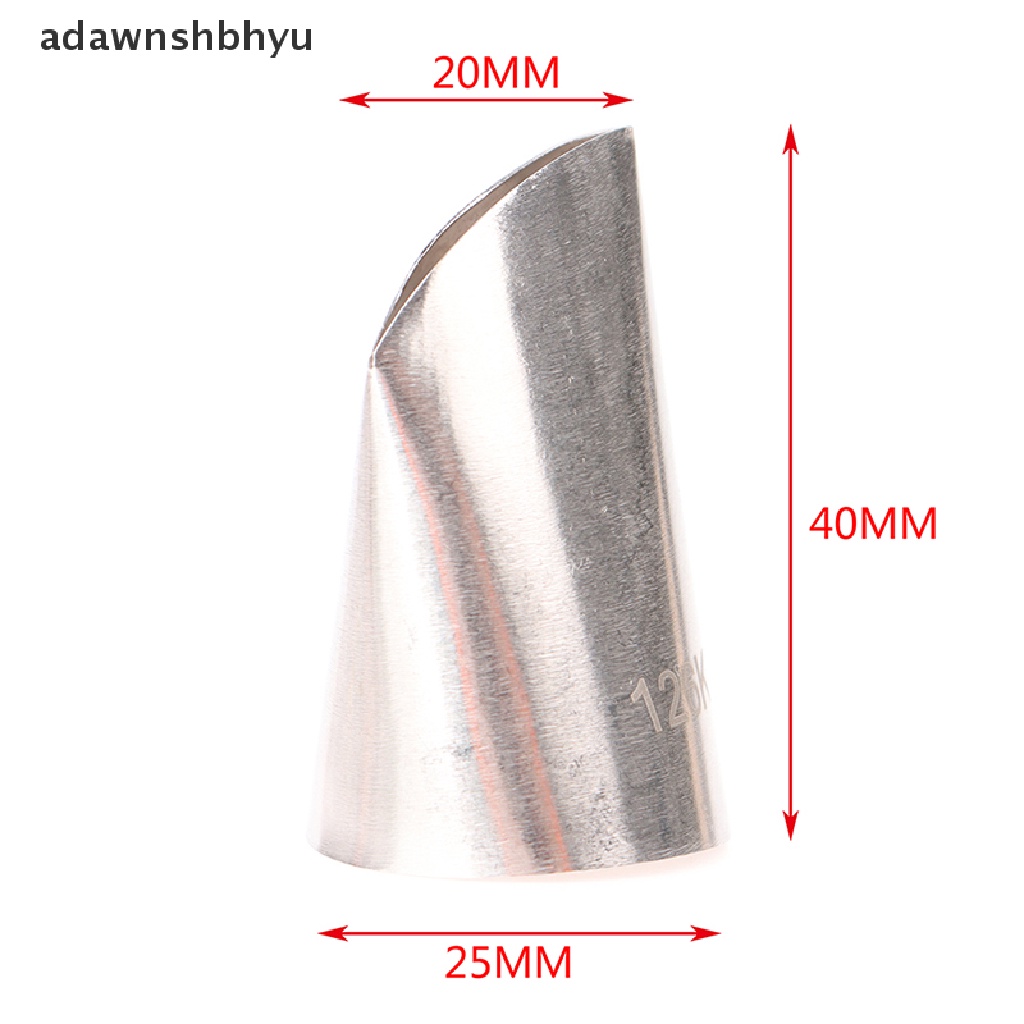 Adawnshbhyu 126K Rose Petal Icing Piping Nozzle Stainless Steel Baking Pastry Tips Tools ID