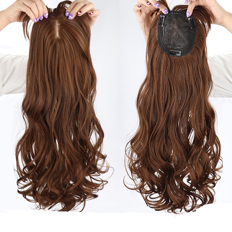 TOUPEE PANJANG / HAIR TOPPER PANJANG (Penutup botak/Rambut tipis) (VH)