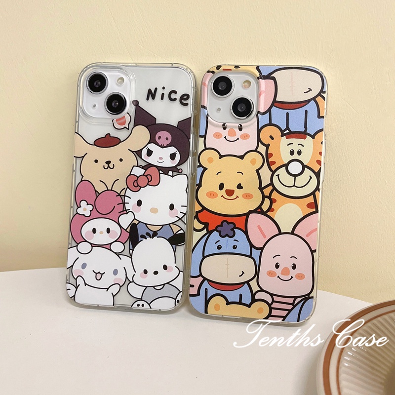 Redmi 12C 10C 10A 10 9T 9C 9A 9 Redmi Note 11 11s Pro+10s 10 9 8 7Pro Xiaomi 12mi 11 Lite 10T Mi Poco M3 M4 F3 X3 Pro Cute Animals Casing Soft Cover