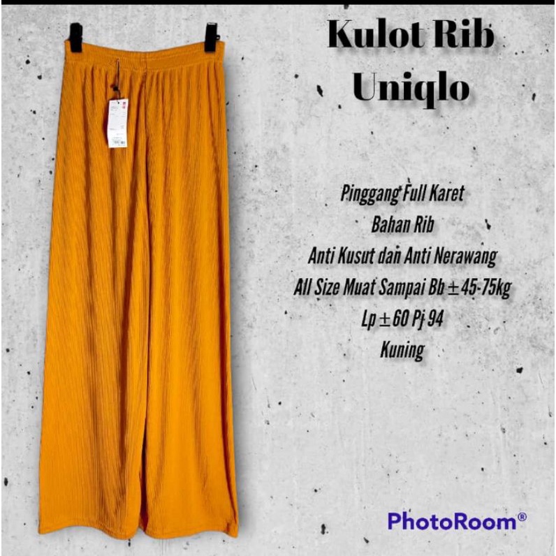KULOT RIB UNIQLO