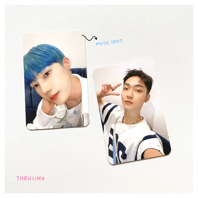 THE BOYZ THRILLING MUSIC SPOT POB / PHOTOCARD / PC / NEW / KEVIN