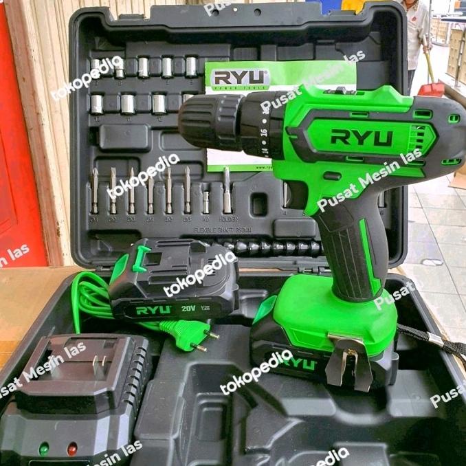 MESIN BOR BATRAI RYU RCI20V / MESIN CORDLESS IMPACT RYU RCI 20V
