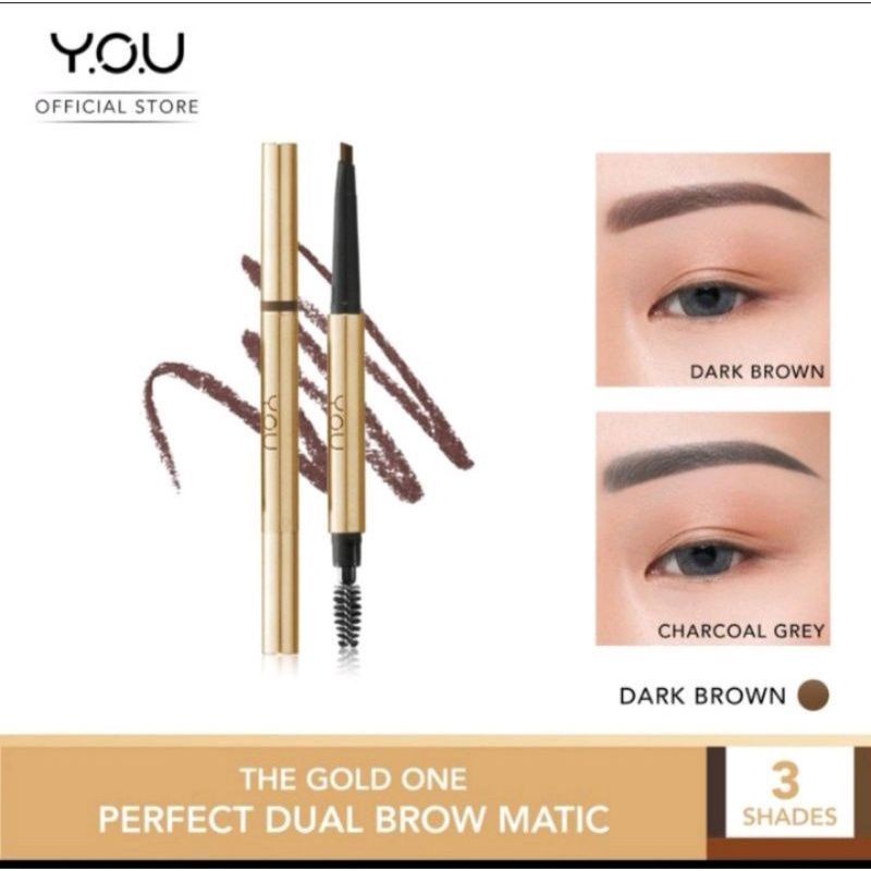 YOU PERFECT DUAL BROW MATIC | Waterproof Eyebrow