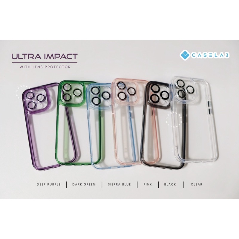 CASE ULTRA IMPACT CLEAR LIST COLOR LENS PROTECTOR IPHONE 14PROMAX 14PRO 14PLUS 14 13PROMAX 13PRO 13 12PROMAX 12PRO 12 11PROMAX 11 FULL PROTECTION