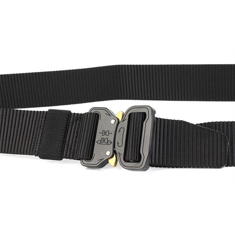 TERMURAH Sabuk Tali Ikat Pinggang Canvas Army Military Tactical 125cm Fast Unlock