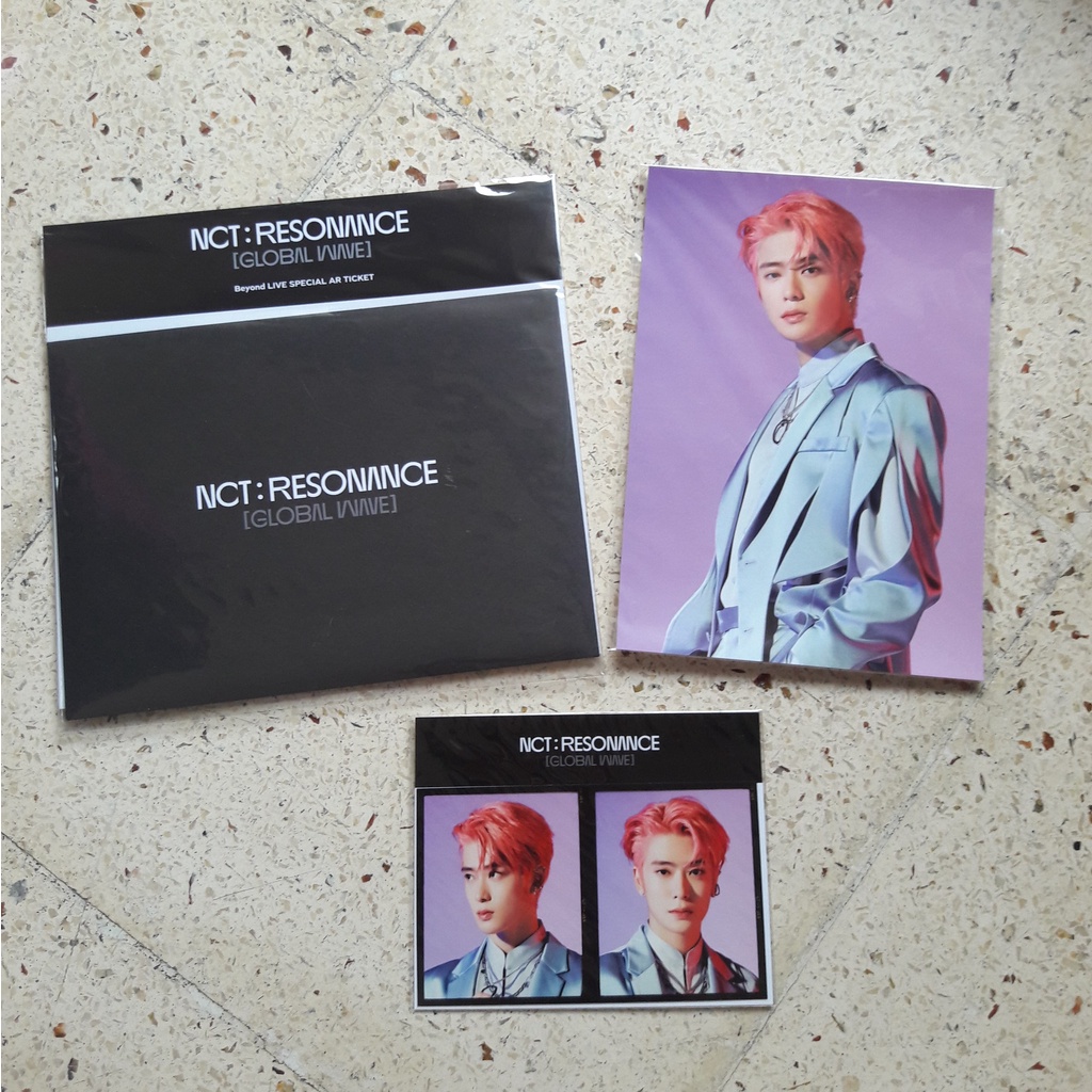 NCT Jaehyun - Beyond Live Resonance [GLOBAL WAVE] Official Goods (AR Ticket, Scrapbook Deco Sticker 