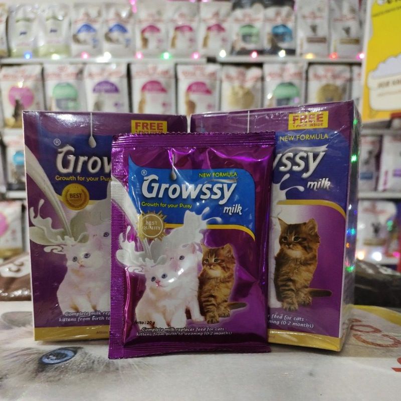 Susu Growssy/Susu kucing Growssy 20gr sachet