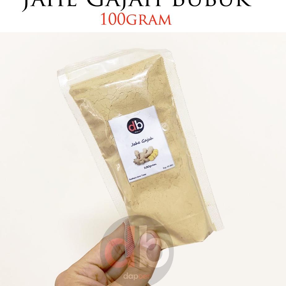

ㅱ Jahe Bubuk 100% Murni 100g ☢