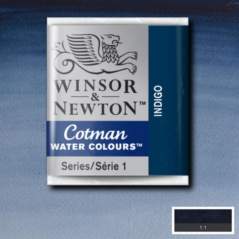 

COTMAN WATERCOLOUR HALF PAN INDIGO WINSOR & NEWTON