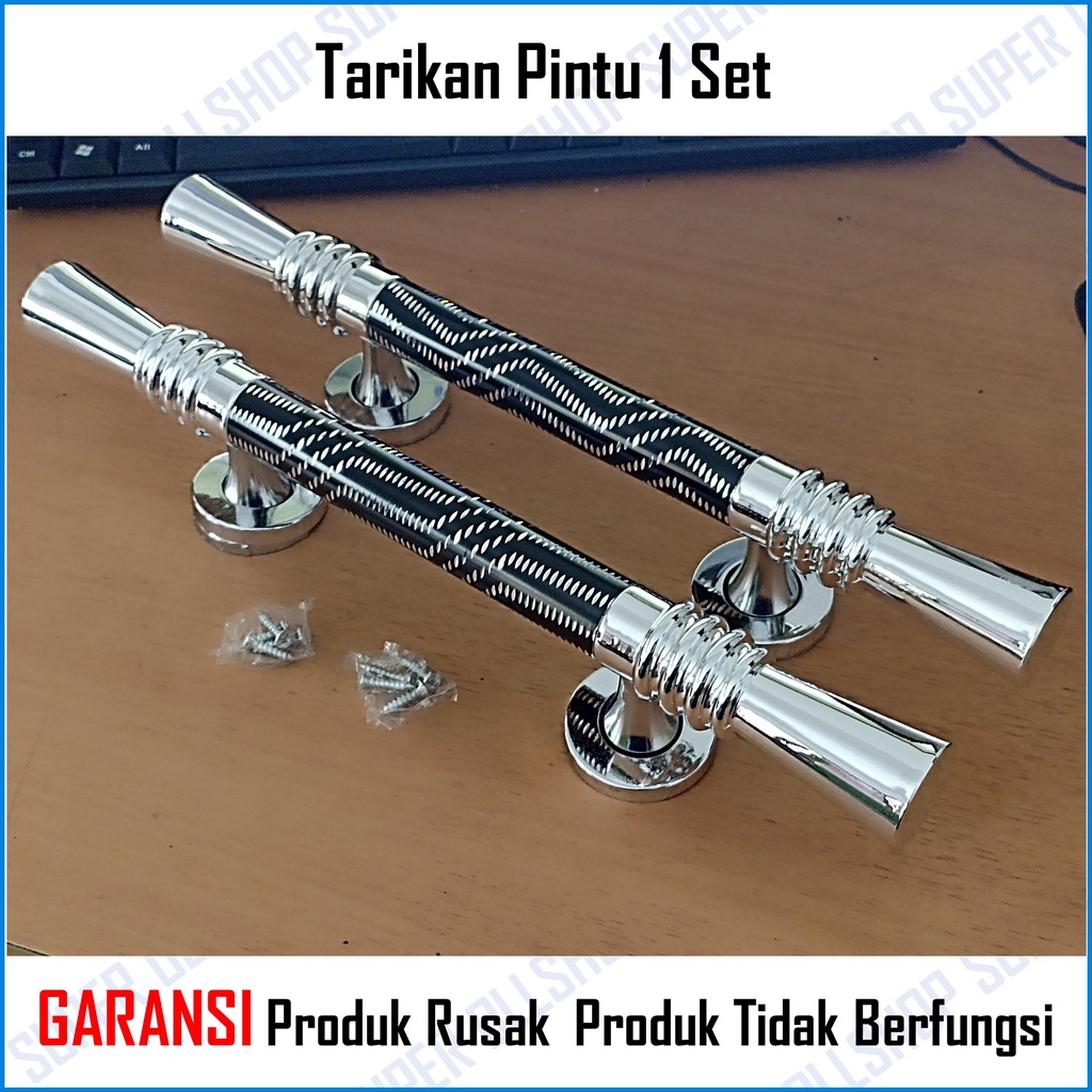 Gagang Pintu Rumah 35 Cm Body Kunci Pelor Murah Tarikan Gagang Pintu Rumah Kupu Tarung 1 Set / Handle Pintu Rumah 35 Cm Murah Minimalis Tarikan Pintu Pull Gagang Pintu Awet