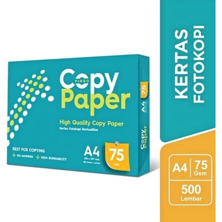 

kertas hvs A4 75 gr ecer per rim