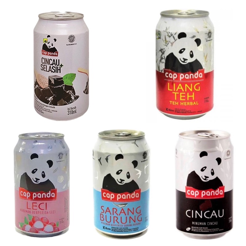 

Cap Panda Soft Drink Kaleng 310ml / Cap Panda / Soft / Drink / Kaleng / 310ml / Cincau / Selasih / Sarang Burung / Liang Teh / Leci / grass / Jelly / with / Basil / Bird's Nest / Liang / Tea / Herbal / minuman