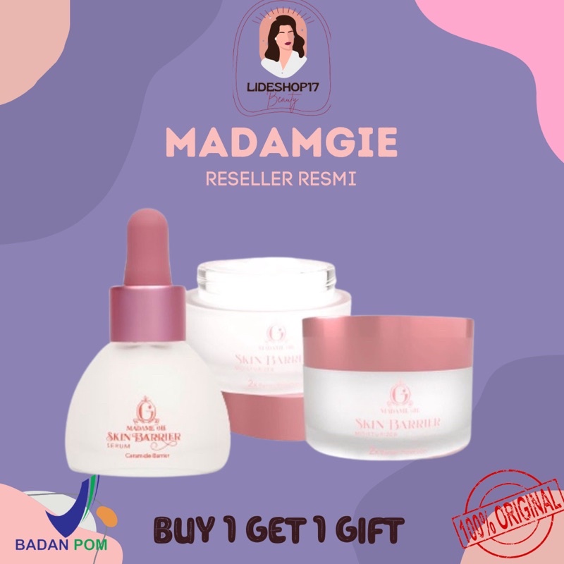 [READY] MOISTURIZER SERUM BY MADAME GIE Madame Gie Skin Barrier Moisturizer - Ceramide Repair Skincare Pelembab Gel Ceramide SKIN BARRIER SERUM SKIN BARRIER MOISTURIZER MOISTURIZER MADAMGIE