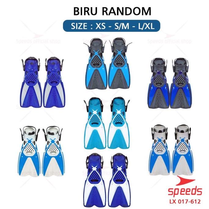 SPEEDS Sepatu Kaki Katak Renang Fin Diving Renang Snorkeling Dewasa