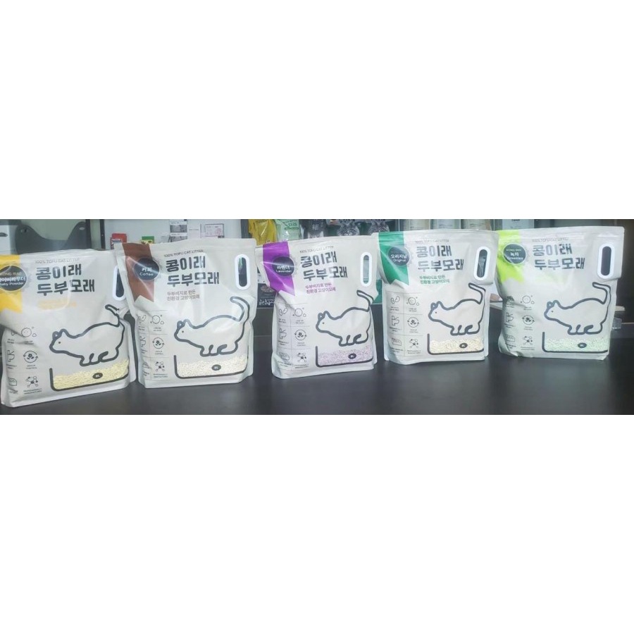 Kong Irae Tofu Cat Litter 8L - Pasir Tofu Kucing