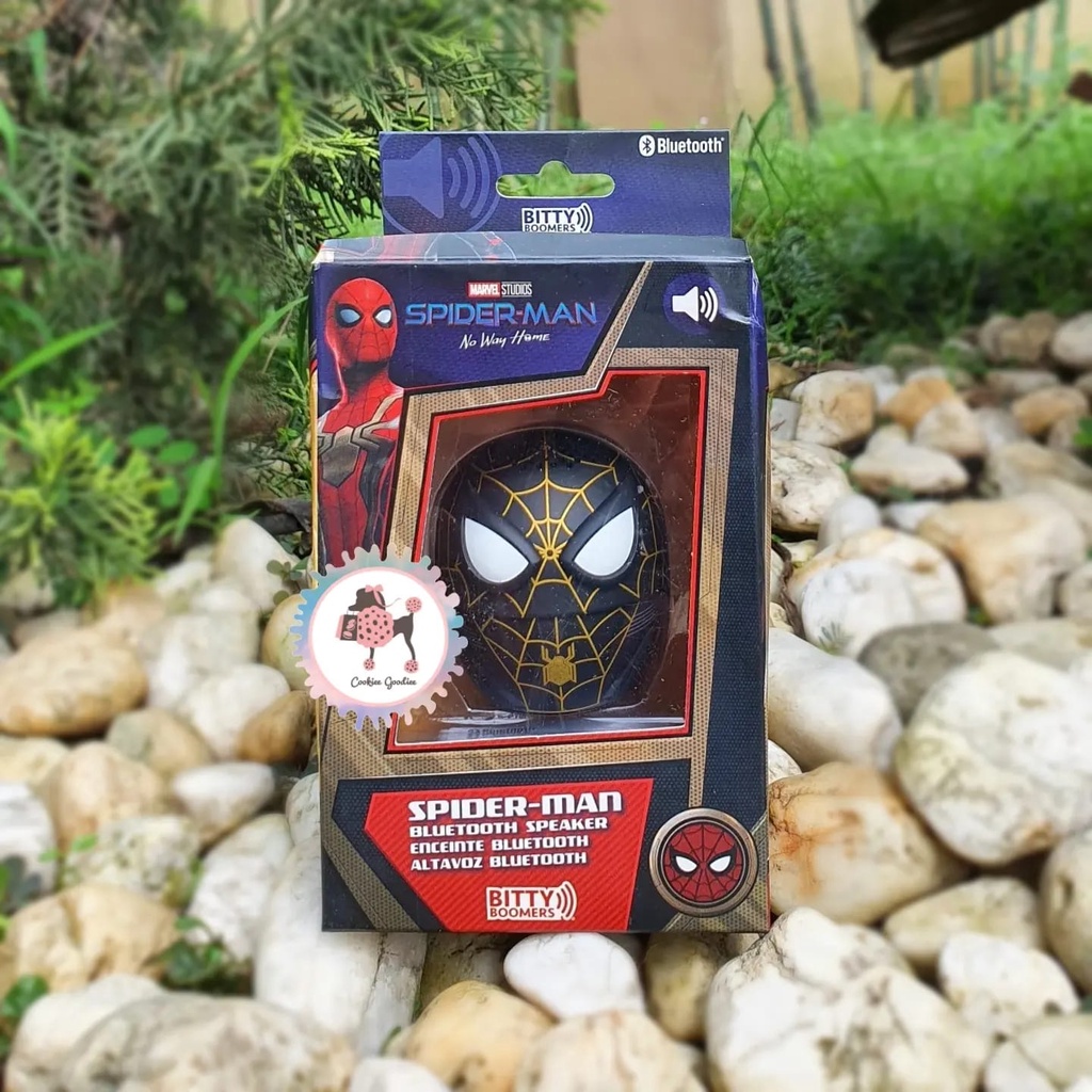Spiderman Black and Gold Suit Bitty Boomer Wireless Bluetooth Speaker