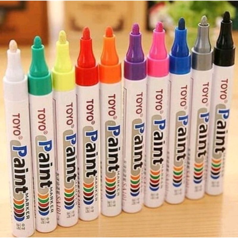 Spidol Ban Toyo Paint Sa101 permanen marker Spidol Ban Motor Spidol Ban mobil