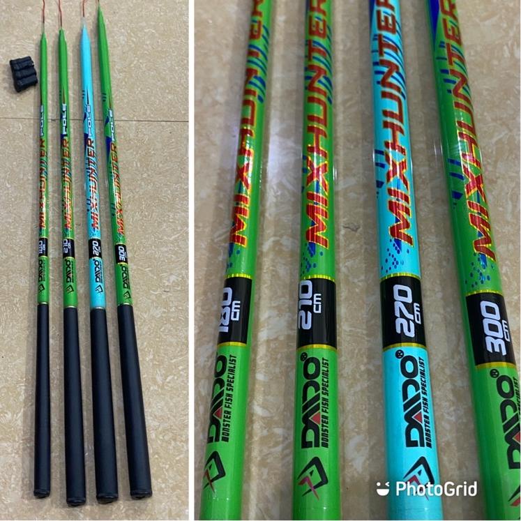 ₦ Joran tegek daido / elito murah 210/300/360/450 bahan fiber ░