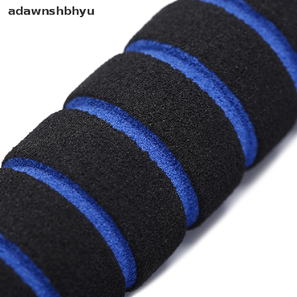 Adawnshbhyu 2Pcs Bike Racing Sepeda Motor Handle Bar Busa Spons Grip Cover Nonslip ID