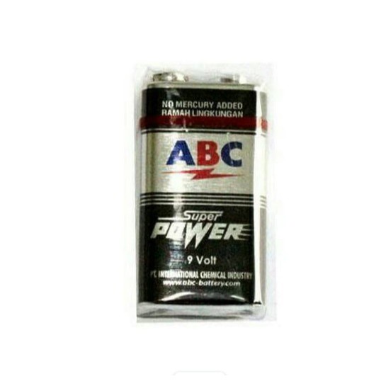 Baterai Kotak ABC 9Volt Super power 9V