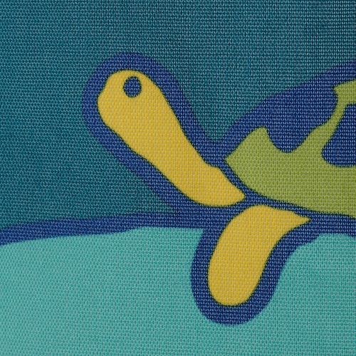 BLAVINGAD Tas penyimpanan, motif paus biru hijau