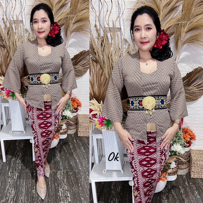 kebaya jadi sifon salmon