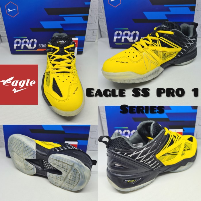 SEPATU BADMINTON EAGLE SS PRO SERIES (ORIGINAL) / SEPATU BADMINTON EAGLE SS PRO GRATIS ONGKIR