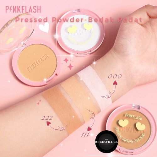 Pinkflash Press Powder Special Style Bedak Padat 5,8 gr