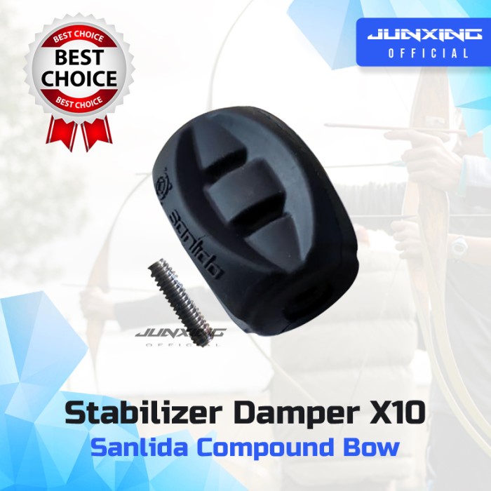 Stabilizer Damper Sanlida X10 - Damper Busur Panah Compound