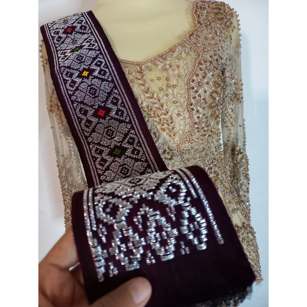 Jual SELENDANG SONGKET OBI ASLI TENUNAN | Shopee Indonesia