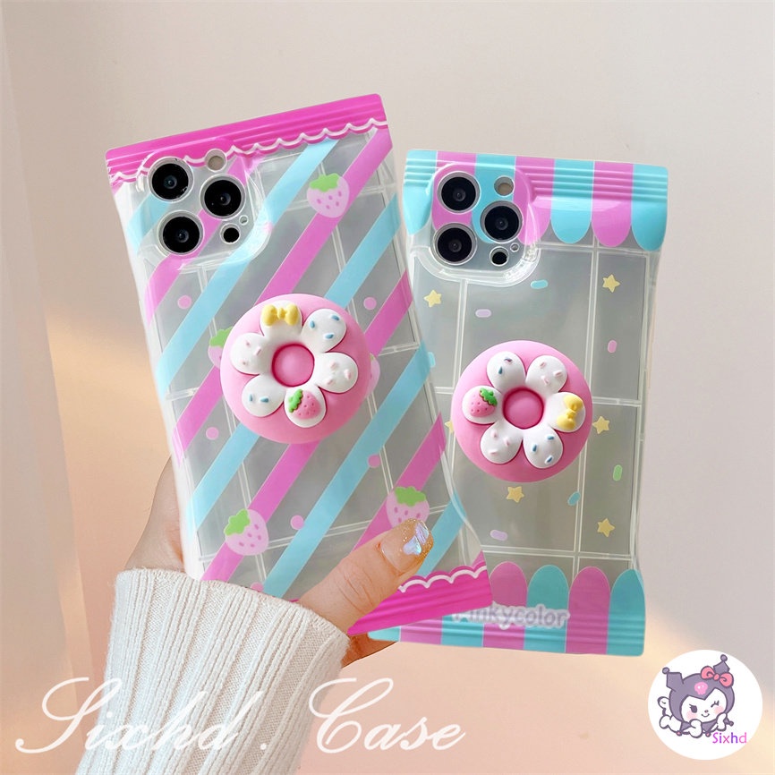 Redmi 12C 10C 10A 10 Redmi Note 12 11 11s 10s 10 9 8Pro Redmi 9T 9C 9A 9 Xiaomi 12 Lite 11Lite 12T 11T 10T Poco M3 X4Pro Cute Candy Doughnuts Candy Phone Case Soft Cover