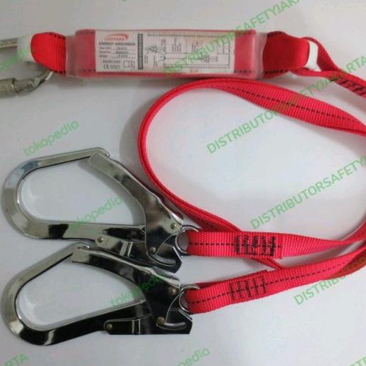 

Double Big Hook Webbing Lanyard + Absorber LP 0322 "LEOPARD