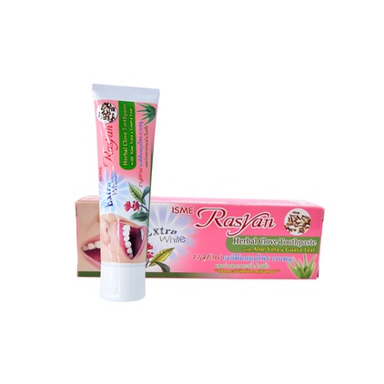 RASYAN Herbal CLOVE TOOTHPASTE Tooth Teeth Paste Pasta Gigi Krim PEMUTIH GIGI Penghilang Kerak Gigi Karang Kapur Gigi Sensitif Anti Bakteri