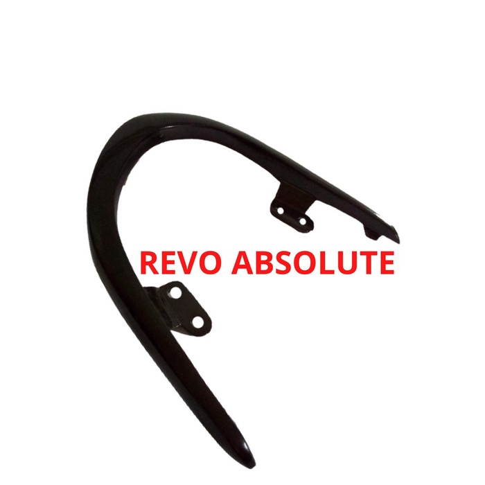 BEGEL BEHEL PLANGER PEGANGAN JOK BELAKANG REVO ABSOLUTE 110 MODEL ORI - Hitam best seller