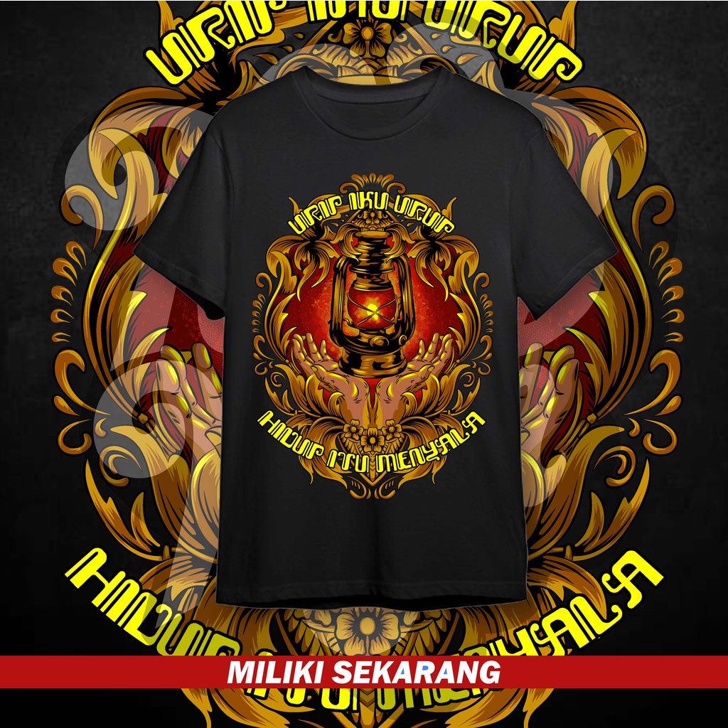 Kaos Urip Iku Urup Kaos Budaya Kaos Jawa