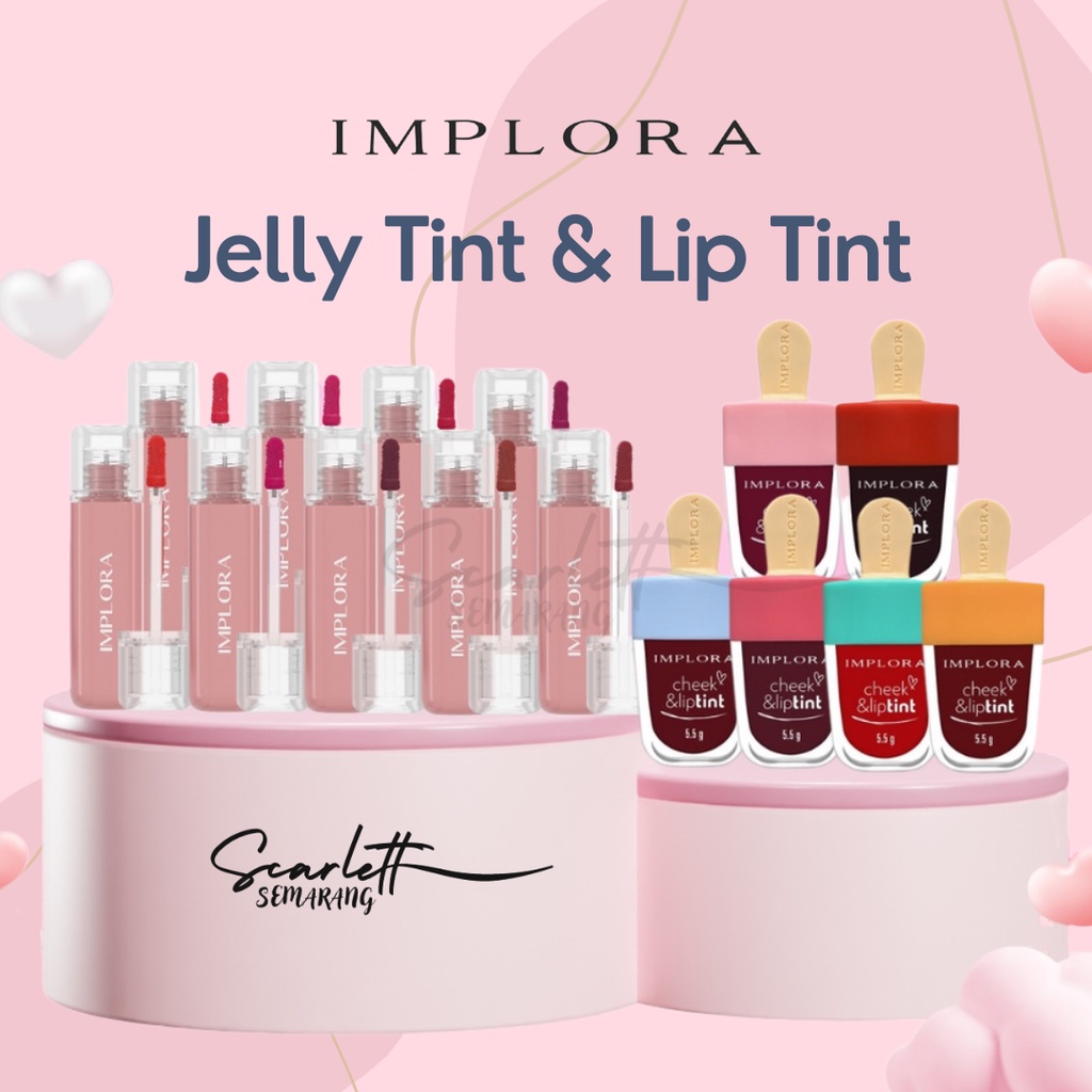 IMPLORA Cheek And Lip Tint - Jelly Tint