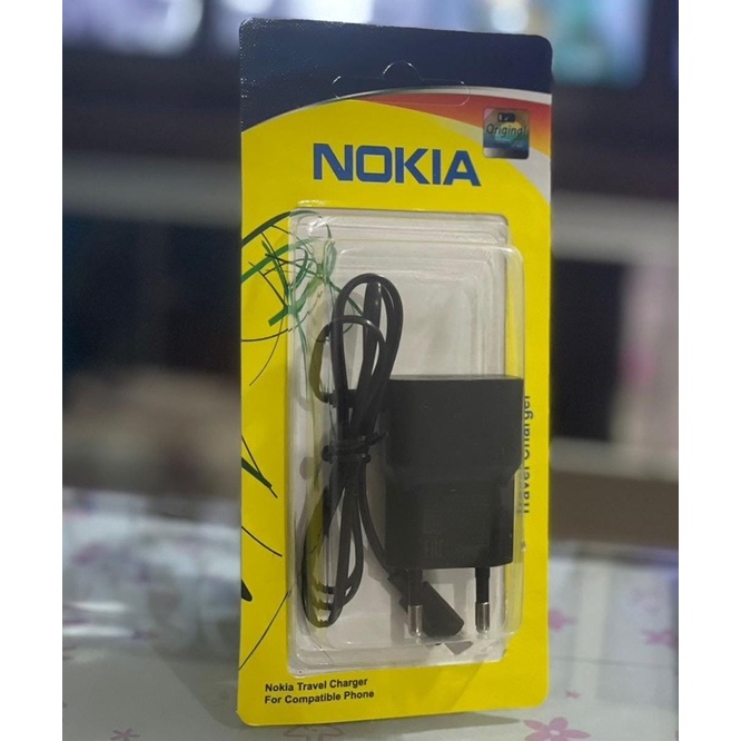 Tc Travel Charger Luna Nokia N105 Ori Micro Usb Pack Press
