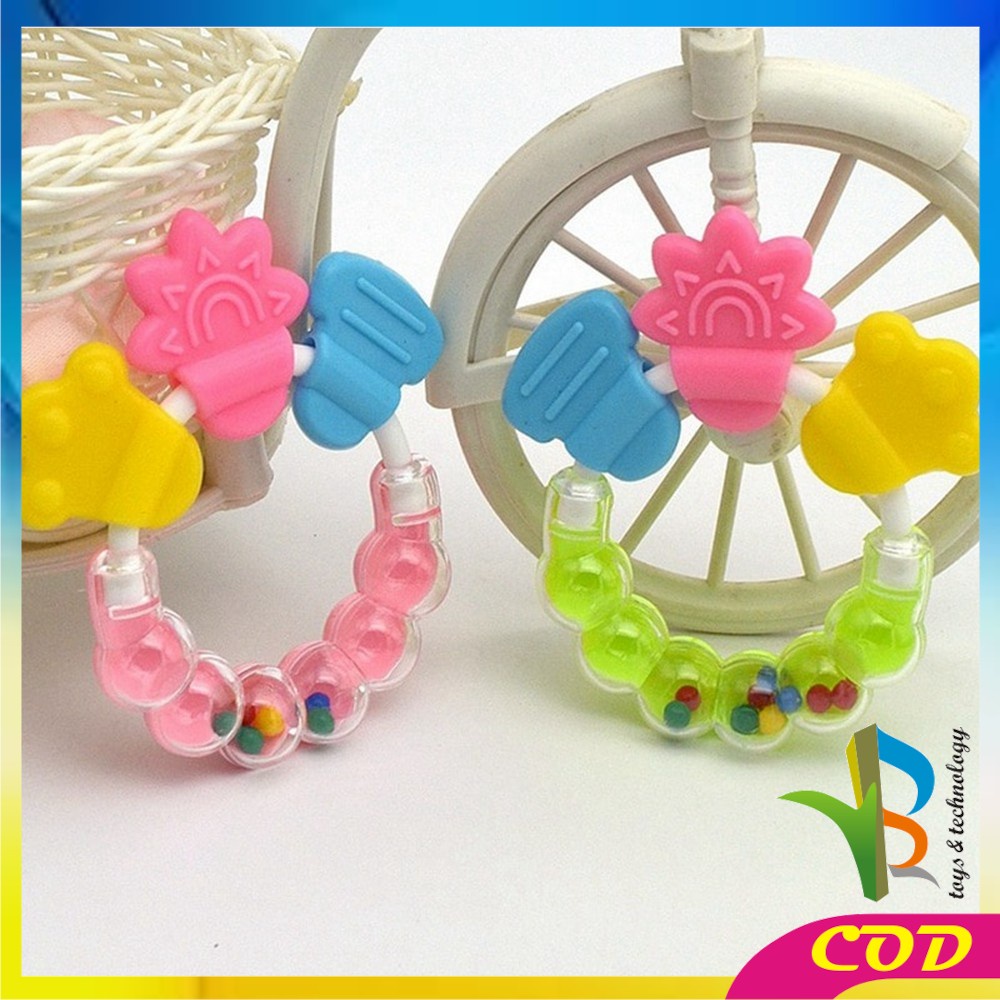 RB-M71 Mainan Rattle Genggam Kerincingan Bayi / Gigitan Bayi / Empeng Teether Bayi Baby Toys