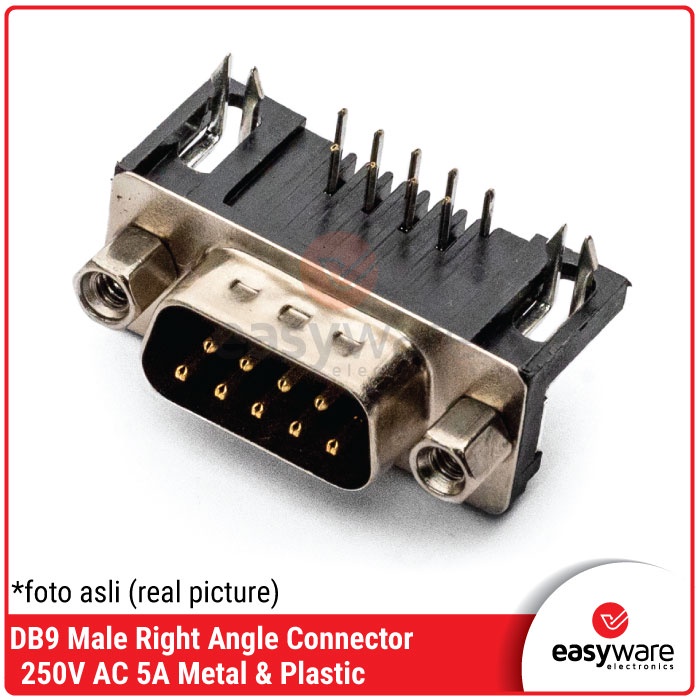 Connector DB9 Right Angle RS232 Serial DB9 PCB Siku