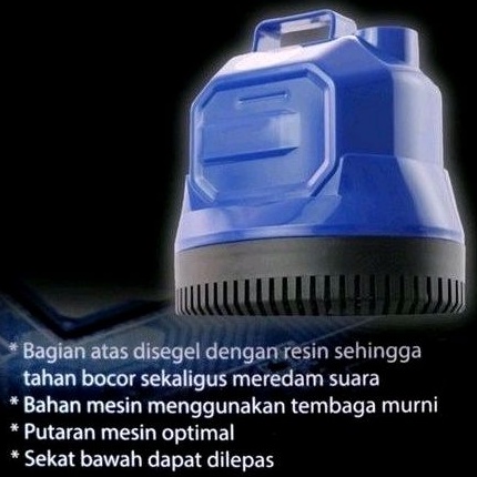 POMPA AIR CELUP AQUARIUM 15 W KANDILA PSP 2200 Z PSP-22002Z KOLAM IKAN